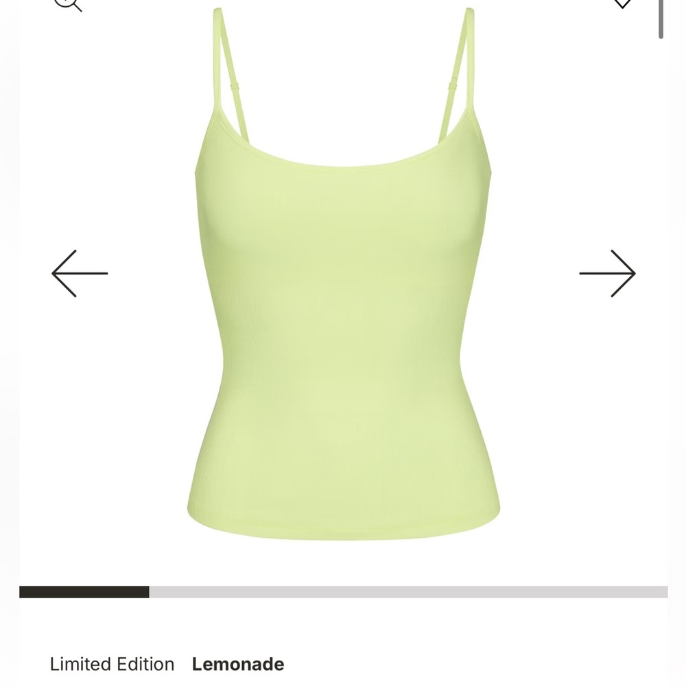 SKIMS Soft Lounge Cami Top - Lemonade
